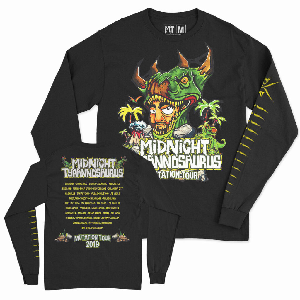 Midnight Tyrannosaurus merch