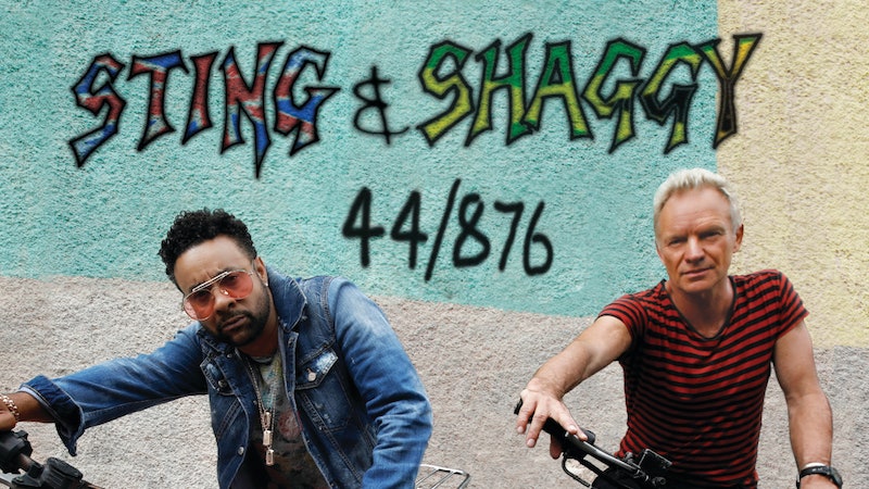 Sting / Shaggy: 44/876 Album poster
